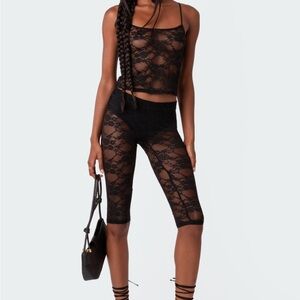 sheer lace tank top edikted